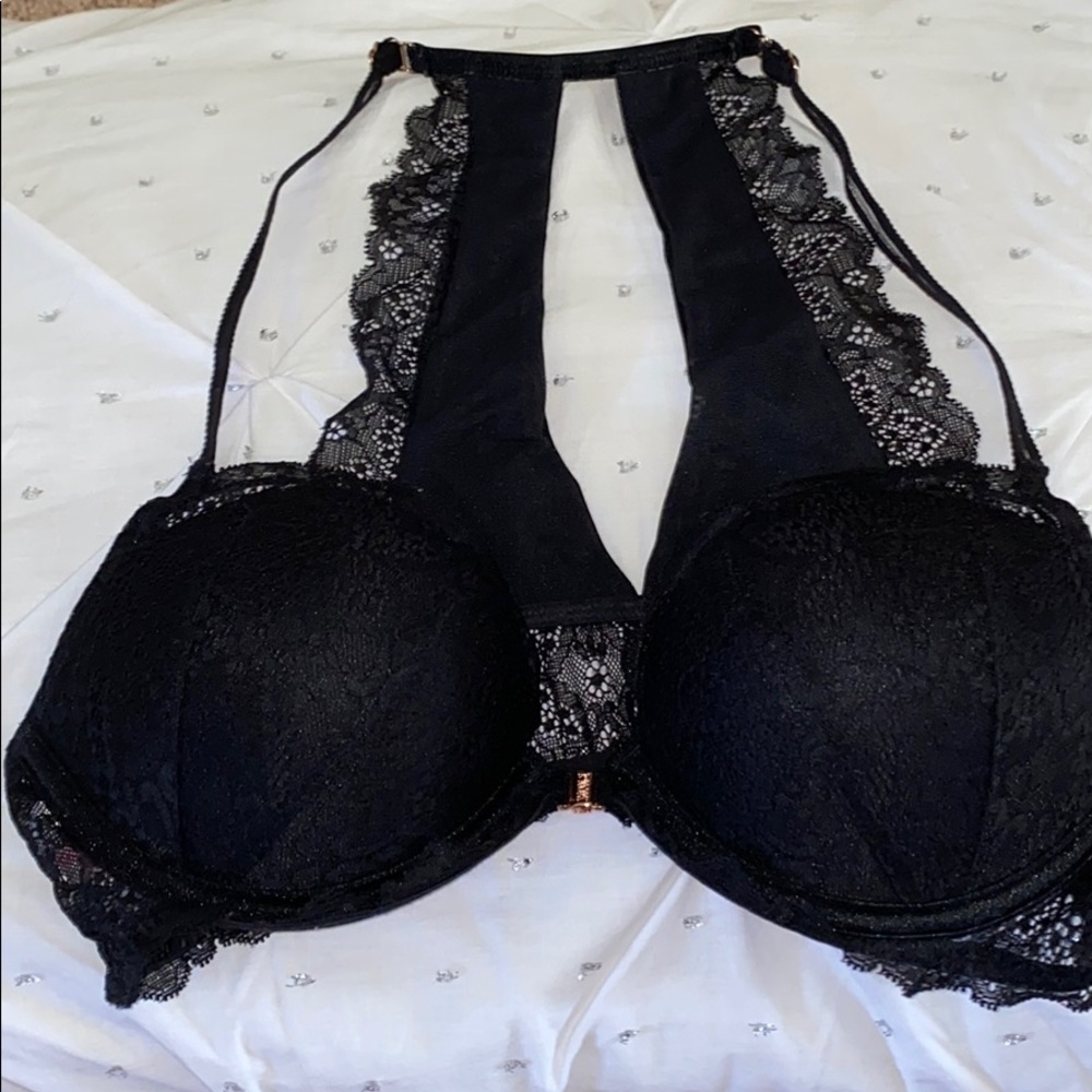 PINK 38b front closure bra